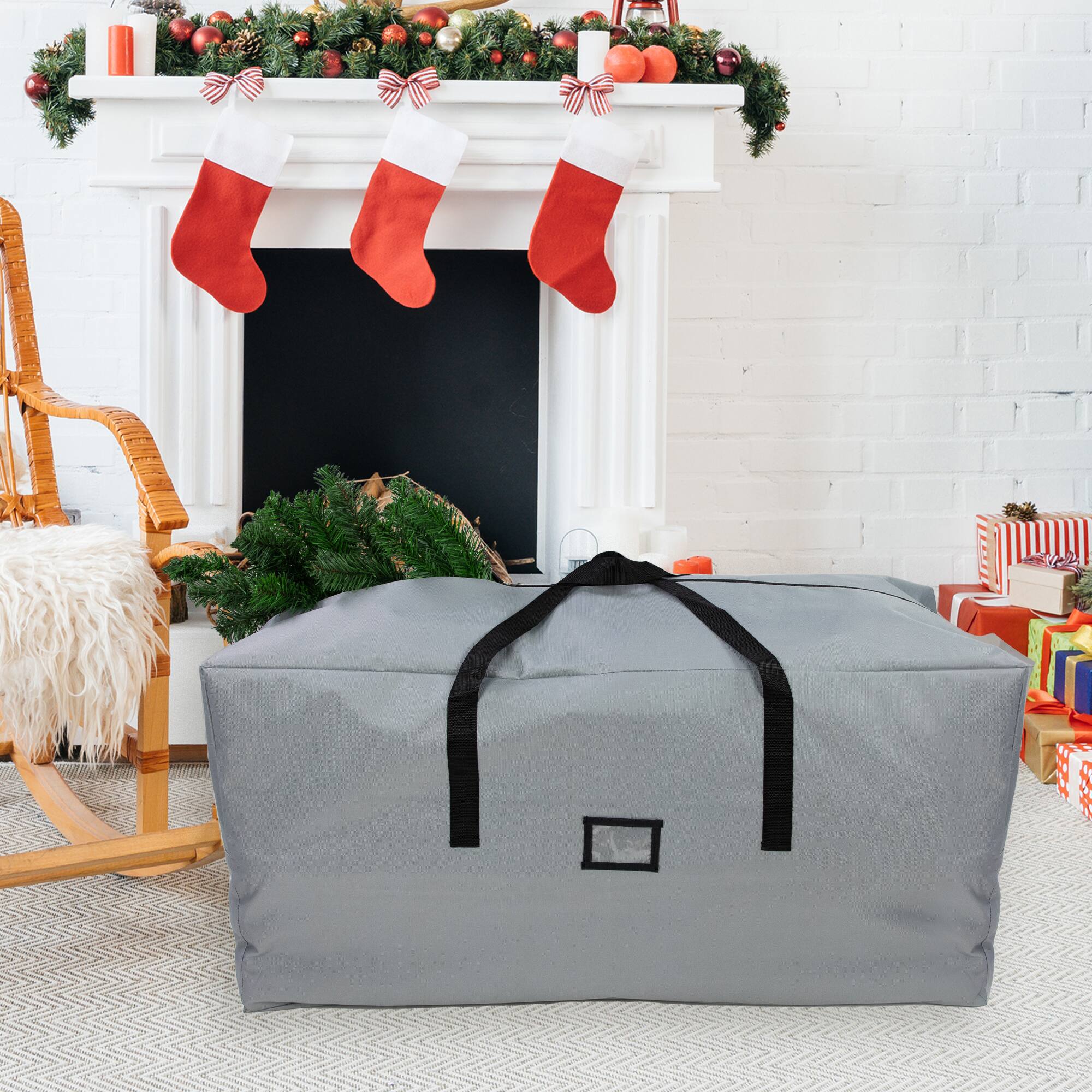 43" Gray & Black Multipurpose Storage Bag